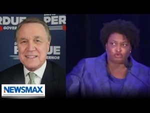 Read more about the article David Perdue: I’d buy Stacey Abrams’ ticket to go back where she came from | ‘National Report’