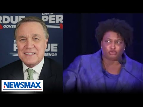 You are currently viewing David Perdue: I’d buy Stacey Abrams’ ticket to go back where she came from | ‘National Report’