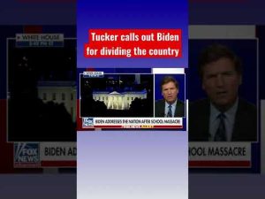 Read more about the article Tucker: Biden dividing the country in a moment like this? #shorts