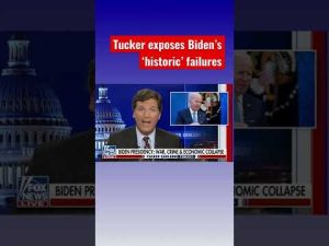 Read more about the article Tucker: This from Biden is an ‘unparalleled disaster’ #shorts