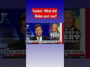 Read more about the article Tucker roasts Biden’s blunder #shorts