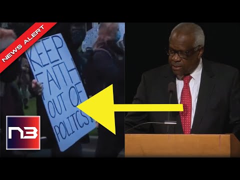 You are currently viewing Justice Clarence Thomas Reveals Shocking Reason Behind Violent Liberal Protests