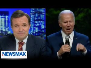 Read more about the article TOTALLY WEIRD: Greg Kelly laughs at Biden’s ‘awkward’ Chicago speech