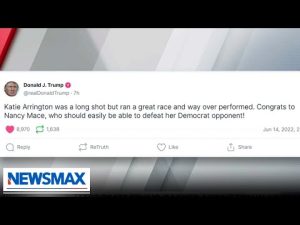 Read more about the article Trump congratulates Nancy Mace after she beat Katie Arrington | Reaction | ‘National Report’