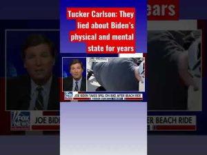 Read more about the article Tucker Carlson: Riding a bike is not as easy for Biden as it once was #shorts