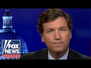 Read more about the article Tucker Carlson: Stephen Colbert sounds like a Biden flack