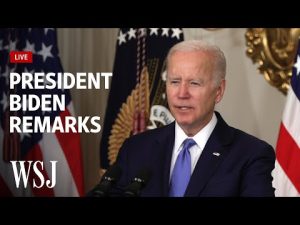 Read more about the article Watch Live: President Biden Statement | WSJ