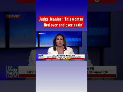 You are currently viewing Judge Jeanine rips Amber Heard: ‘You do not represent women!’ #shorts