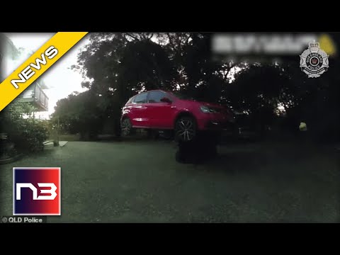 You are currently viewing Thief Tried To Steal Red Car, SUDDENLY She Was Lifted In The Air