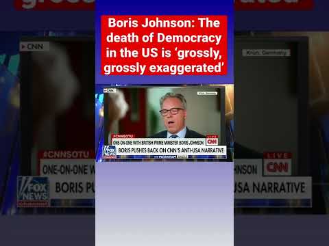 You are currently viewing Watch Boris Johnson’s epic statement on US Democracy