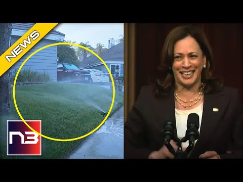 You are currently viewing Kamala Harris Seen Doing Something CRINGE In California… What’s Wrong With Her?