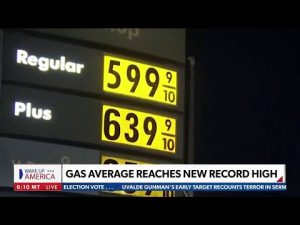 Read more about the article Biden’s approval plummets as gas prices soar | Wake Up America