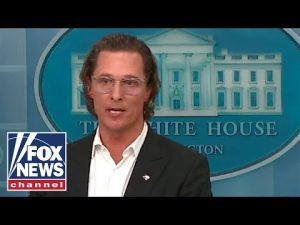 Read more about the article Matthew McConaughey speaks out following Uvalde shooting, in White House remarks