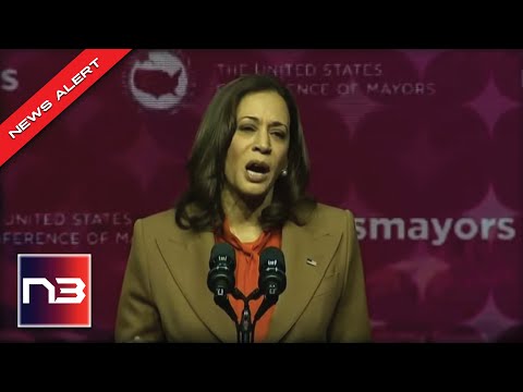 You are currently viewing Media CATCHES onto Childish Thing Kamala Seen Doing While Speaking In Reno