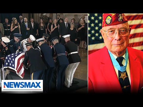 You are currently viewing Last living WWII Medal of Honor recipient Hershel Woodrow “Woody” Williams laid to rest