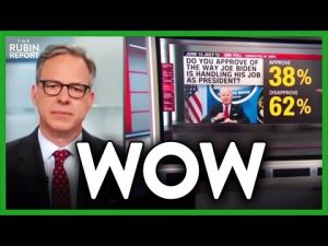 Read more about the article Watch CNN Host’s Shocked Face When He’s Told How Low Biden’s Approval Is | ROUNDTABLE | Rubin Report