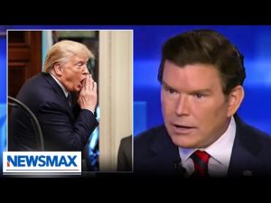 Read more about the article WATCH: Bret Baier bad mouthed Trump, then Trump responded