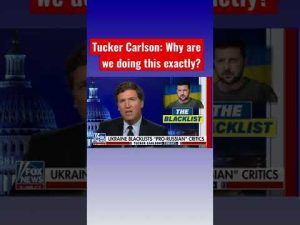 Read more about the article Tucker: The Ukrainian government has decided they can impose censorship in our country #shorts