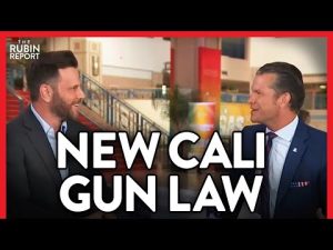 Read more about the article Dave Rubin Gives a Priceless Reaction to California’s New Gun Law | POLITICS | Rubin Report