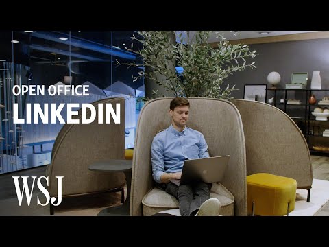 You are currently viewing Inside LinkedIn’s New Hybrid Office With More Than 75 Seating Types | Open Office | WSJ