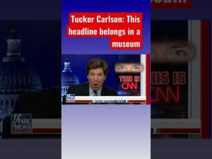 Read more about the article Tucker Carlson roasts CNN headline #shorts