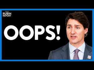 Read more about the article Justin Trudeau Instantly Regrets Saying the Quiet Part Out Loud | Direct Message | Rubin Report