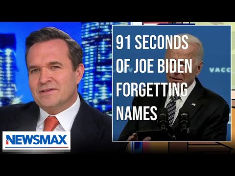 You are currently viewing 91 seconds of Biden forgetting names is hilariously embarrassing | Greg Kelly