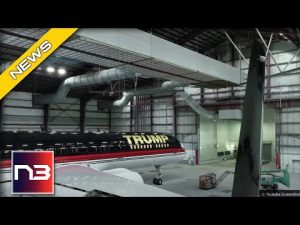 Read more about the article SECRET Message Spotted In Trump’s Refurbished Jet Video, See It To Believe It