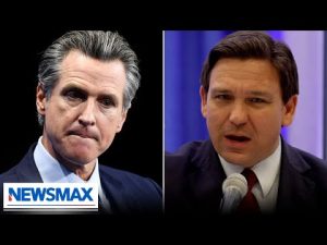 Read more about the article WATCH: DeSantis’s crushing critique of Newsom brings huge applause