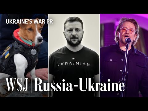 Read more about the article Ukraine’s PR Strategy to Rally Global Support Includes Cute Dogs, Bono and Ads | WSJ