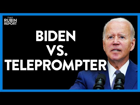 You are currently viewing Watch Kamala Struggle to Not React as Biden Flubs Teleprompter Lines | DM CLIPS | Rubin Report