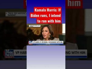 Read more about the article Kamala Harris cackles about running with Biden again #shorts