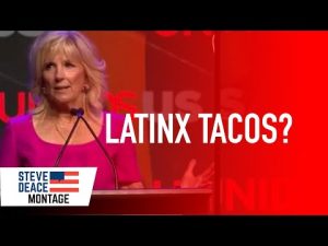 Read more about the article WEIRDO: Jill Biden Thinks Hispanics Are Like Food | Steve Deace Show