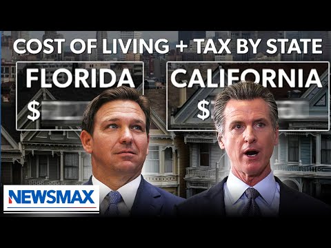 You are currently viewing By the numbers: Free Florida vs Newsom’s nonsensical left-coast California | Eric Bolling