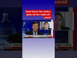 Read more about the article Tucker Carlson roasts AOC: Imagine going to school with her #shorts