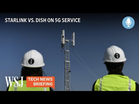 Read more about the article SpaceX’s Starlink Battles Dish Over 5G Airwaves | Tech News Briefing Podcast | WSJ