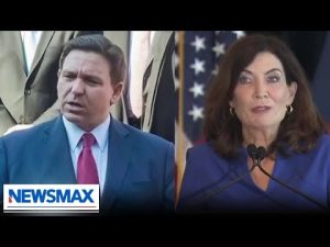 Read more about the article Ron DeSantis pushes back at Kathy Hochul over Holocaust event comments | Report