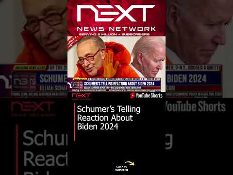 You are currently viewing Schumer’s Telling Reaction About Biden 2024 #shorts