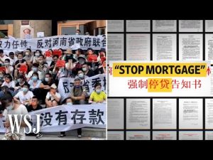 Read more about the article China’s Slowing Economy Prompts Mass Protests Over Mortgages, Banks | WSJ