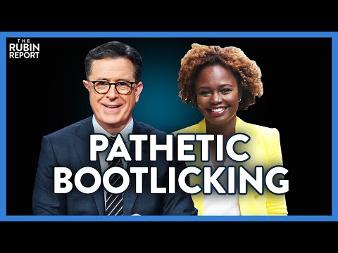 You are currently viewing Sad Cringe Fest: Stephen Colbert’s Embarrassing Pro-Biden Propaganda | DM CLIPS | Rubin Report