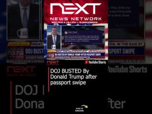 Read more about the article DOJ BUSTED By Donald Trump after passport swipe #shorts