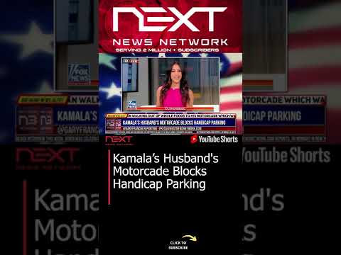 You are currently viewing Kamala’s Husband’s Motorcade Blocks Handicap Parking #shorts