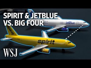 Read more about the article How a Merged Spirit and JetBlue Could Compete Against the Big Four U.S. Airlines | WSJ