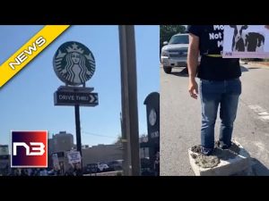 Read more about the article PETA Activists Cement Themselves to Starbucks Driveway, Then the Police Showed Up