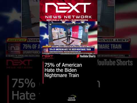 You are currently viewing 75% of American Hate the Biden Nightmare Train #shorts