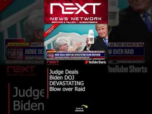 Read more about the article Judge Deals Biden DOJ DEVASTATING Blow over Raid #shorts