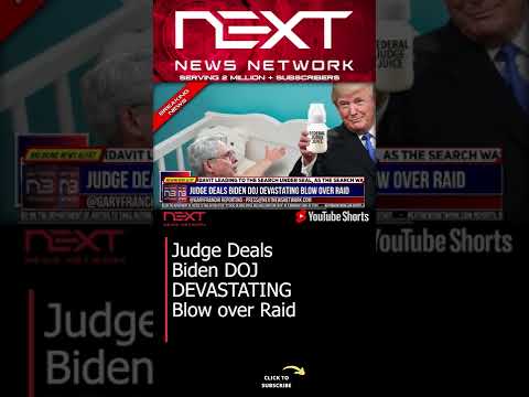 You are currently viewing Judge Deals Biden DOJ DEVASTATING Blow over Raid #shorts