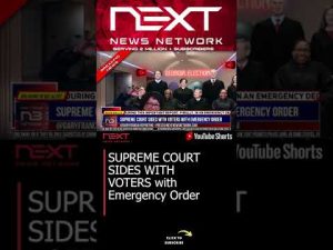 Read more about the article SUPREME COURT SIDES WITH VOTERS with Emergency Order #shorts