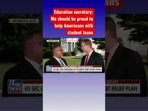 Read more about the article Peter Doocy presses Biden’s education secretary over student loans #shorts