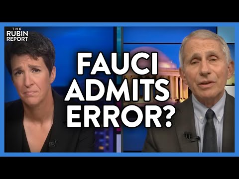 You are currently viewing Fauci Admits What He Has Gotten Wrong, but It Isn’t What You Think or Want | DM CLIPS | Rubin Report